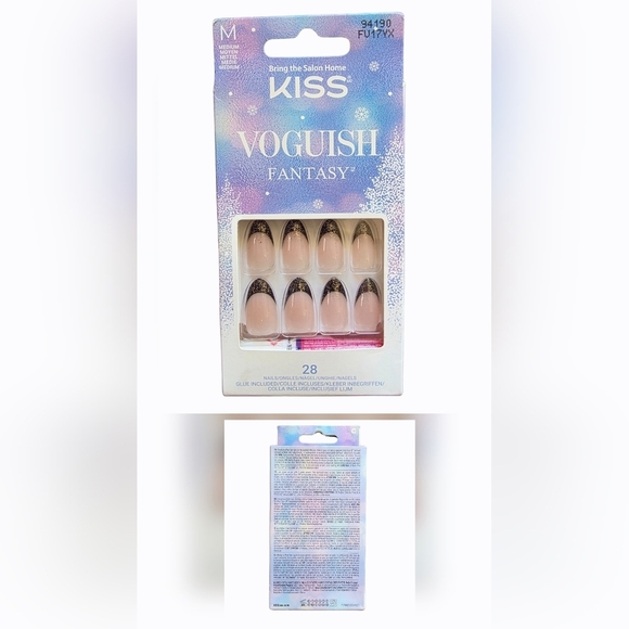 NIB KISS Vogueish Fantasy Glitter Nail Set - Picture 3 of 3
